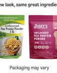 Judee’s Unflavored Pea Protein Powder (80% Protein) 3 lb