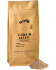 Jovvily 7 Grain Cereal  3 lb  Hot Cereal  Assorted Grains  Stone Milled