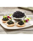 Season Caviart Black Seaweed Pearls  Vegan Caviar AwardWinning Keto Snacks GlutenFree SoyFree CholesterolFree PlantBased Full of Vitamins Kosher Caviar Made in Denmark  175 Oz 3Pack