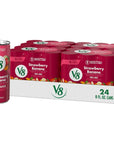 V8 Strawberry Banana 100 Fruit and Vegetable Juice 8 fl oz Can 24 Pack