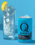 Q Mixers Club Soda Premium Cocktail Mixer Made with Real Ingredients 750ml Bottle  2 PACK