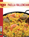 Vigo Authentic Paella Valenciana Yellow Rice  Seafood Dinner Spanish Recipe Yellow Rice  Seafood Dinner 19 Ounce Pack of 6