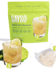 SAYSO Cocktail Tea Bags  Instant Cocktail Mixers or Mocktail Mixers  Drink a Skinny Spicy Margarita Mix in Seconds  No Hot Water Needed  All Natural Ingredients  Low Calorie Low Sugar