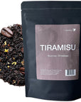 Tiramisu Tea by Tea Formula  Black Tea Carob Pods Coffee Beans Osmanthus Flowers  20 Organic Pyramid Teabags  Organic Tea Blend  Dessert Tea  Vanilla Cream Coffee  Medium Caffeine