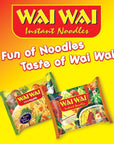 Wai Wai Instant Noodles Veg Marsala Flavored 26Ounce 75g Packages Pack of 30