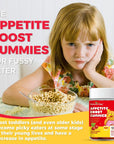 Nature's Key Appetite Booster Gummies - for Kids to Eat More, Support Appetite Stimulant and Weight Gainer -Hawthron Flavor (120 Count, Pack of 1)