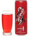 STING Energy Drink, Strawberry - Nuoc Tang Luc Sting 320ML - 10.8 Fl Oz (Pack of 6)