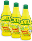 Sicilia Fresh Squeezed Lemon Juice  4 Oz 3 Pack