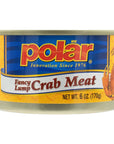 MW Polar Fancy Lump Crab Meat 6oz Pack of 1