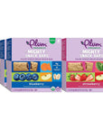 Plum Organics | Mighty Snack Bars | Organic Toddler & Kids Snacks | Blueberry + Strawberry Variety Pack | 0.67 Ounce Bar (48 Total)