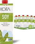 Koita Non-GMO Soy Milk (1L, 12-Pack)