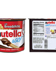 Snacks on the Go Nu tella  Go Hazelnut and Cocoa Spread with Breadsticks Snack Cups  Kids Healthy Snacks  Hazelnut Spread  Pretzel Sticks  18oz Pack of 8  Every Order is Elegantly Packaged in a Signature BETRULIGHT Branded Box