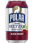 Polar Seltzer Variety Special Cranberry Lime Black Cherry Lime and Ruby Red Grapefruit 12 Fl Oz Cans 2 x 4 Flavors Total of 8 Cans