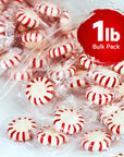 Starlight Peppermints Individually Wrapped Candy  Sweets for On the Go Refreshment Starlight Mints Hard Candy Office Candy Mints Christmas Peppermint Candy 1lb