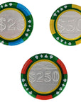 Fruidles Casino Poker Chips Belgian Milk Chocolate Coins Kosher Certified Dairy Non GMO 25Pack