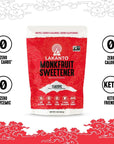 Lakanto Monkfruit Sweetener, 1:1 Sugar Substitute, Keto, Non-GMO (Classic White - 3 lbs)