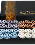 Yogurt Pretzels  Gourmet Pretzels Gift Box  Assorted Flavor Chocolate Pretzels  Thank You Birthday Sympathy Gift Kosher