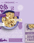 Doves Farm Organic Ancient Grains Cereal Fruit  Fibre Flakes  375g  Nutritious Breakfast Cereal with a Blend of Ancient Grains  Delicious Fruits and High Fiber  Whole Grain Cereal