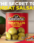 La Costeña Green Tomatillos  Packed in Water  28 Ounce Can Pack of 12