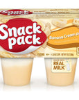 Snack Pack Pie Pudding Cups Banana Cream 13 oz 4 ct