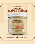 Frost Ridge Maple Farm Organic Maple Cream Grade A One Pound 16 oz