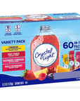 Crystal Light SugarFree Lemonade Fruit Punch Raspberry Lemonade and Wild Strawberry OnTheGo Powdered Drink Singles Mix Variety Pack 60 Count Each Packet Dissolves into any 169 oz