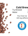 Brewed Coffee Concentrate Cold Brew Iced Coffee Arabica Coffee Espresso 30x Liquid Coffee Concentrate Instant Coffee Alternative 36 cups per Bottle Espresso Shot Caffeine Shot