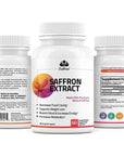 Zaffrus - Pure Saffron Extract to Enhance Mood, Eye Support, General Health Support. 60 Dietary Capsules (88.5 mg)