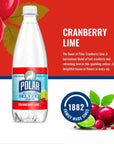 Polar Beverages Seltzer Sparkling Water Variety Pack Flavored Seltzer Drinking Water 12 x 20 Ounce