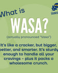 Wasa Crispbread Variety Pack Pack of 4 Sourdough and Whole Grain Crackers NonGMO Ingredients Fat Free