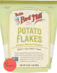 Creamy Potato Flakes Bundle Includes One16 oz Resealable Bag of Bobs Red Mill Potato Flakes Instant Mashed Potatoes  CreateAndBundle Sticker