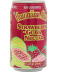 Hawaiian Sun Nectar StrawberryGuava 115Ounce Pack of 24