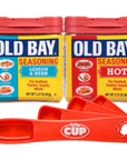 Old Bay Seasoning Variety, Lemon Herb and Hot Seasoning 60g