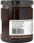 Paradigm Foodworks  Deep Dark Haute Fudge  Tasty Dessert Sauces for Topping Ice Cream  Coffee Drizzle Baking Fondue  Made with Madagascar Vanilla 10 Oz