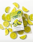 True Lime Unsweetened Crystallized Lime Pack of 2 Boxes Total 64 Individual Packets