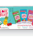 YOU LOVE FRUIT - Fruit Snacks Variety Pack 30 count, 100% Natural Gluten-Free, Vegan, Low Carb, Low Fat Fruit Kosher Snacks for Kids, College Students, Teachers and Offices, Healthy Fruit Snacks for Weight Loss (passion fruit, super berry, mango)