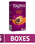 Kelloggs Toasteds Crackers Party Snacks Ready to Dip Snacks Harvest Wheat 6 Boxes