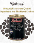 Roland Foods Himalayan Black Truffle Peelings Indicum Truffles Specialty Imported Food 7Ounce Can