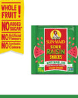 Sun-Maid Sour Watermelon Fruity Raisin Snacks - (56 Pack) 0.7 oz Pouches - Sour Watermelon Raisins - Dried Fruit Snack for Lunches and Snacks