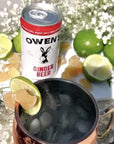 Owens Craft Mixers  Ginger Beer 10 Pack  Handcrafted in the USA with Premium Ingredients  Vegan  GlutenFree Soda Mocktail and Cocktail Mixer