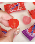 Heartbeat Lychee Flavor Heart Shaped Hard Candy 100 Counts 1058 Oz