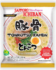 SAPPORO ICHIBAN Ramen Noodles Tonkotsu Flavor No 1 Tasting Japanese Instant Noodles 35 Oz 37 Ounce Pack of 24