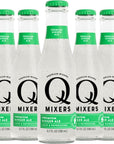 Q Mixers Ginger Ale Soda Premium Cocktail Mixer Made with Real Ingredients 67oz Bottles  5 PACK