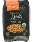 Mantova Organic Elbow Pasta  1 Lb Bags 6 Count  Organic Durum Semolina Macaroni Pasta