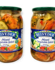 Belveder Mixed Vegetable Salad 3174 oz 900g Vegan NonGMO GlutenFree Pack of 1