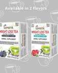 Loveeta Wellness Weight Loss Tea Blackberry  15 Tea Bags Gmo Free Gluten Free Dairy Free Sugar Free  100 Natural