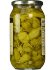 Krinos Imported Pepperoncini in Vinegar Brine Bold Flavor Crunchy Ready to Eat  114lb Jar