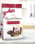 Russell Stover Mini Milk Chocolate Pecan Delight 54 oz Bag