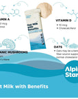 Oat Milk with Benefits  Instant Organic Oatmilk Powder 5ct single serve packets