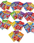 Kool Aid Packets Ultimate Bundle  30 Kool Aid Mix Powder Packets  Kool Aid Variety Pack With 10 Unique Flavors Includes Sharkleberry Fin Koolaid and CAPTIVAMKT Fridge Magnet